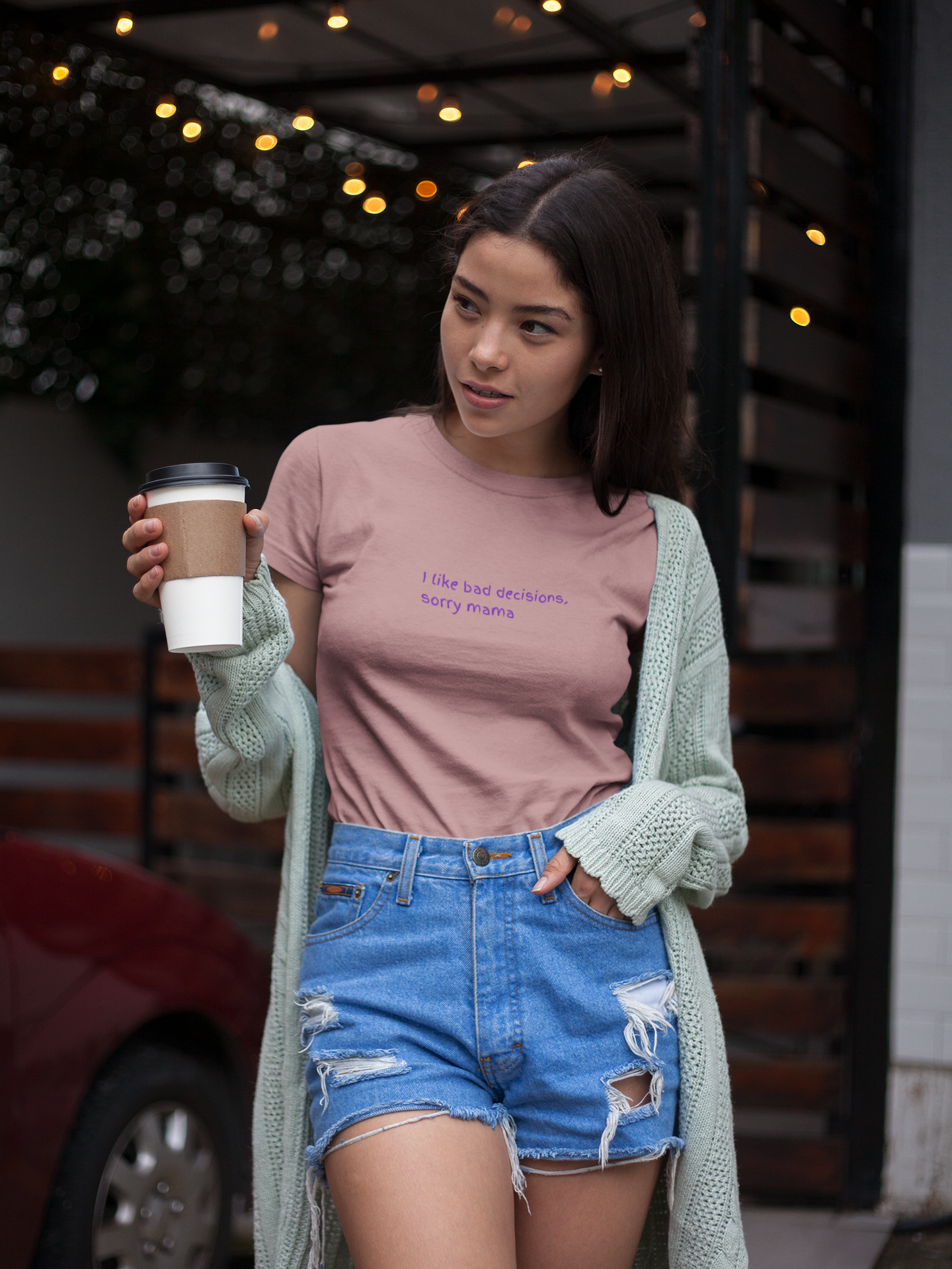 Bad decisions Tee (Cotton, Unisex)