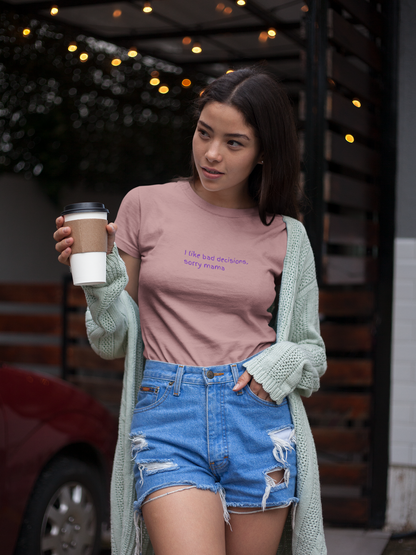 Bad decisions Tee (Cotton, Unisex)
