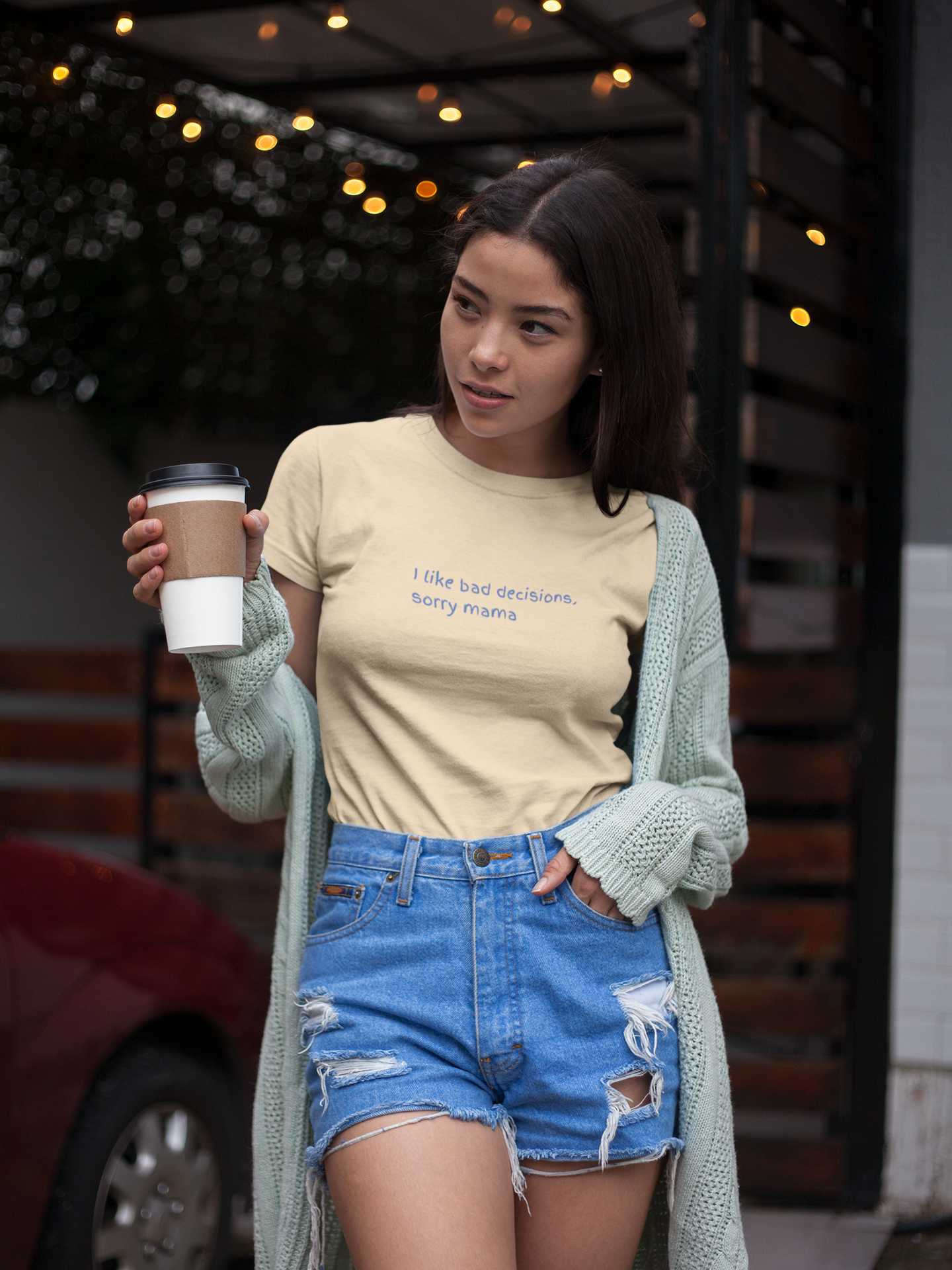 Bad decisions Tee (Cotton, Unisex)