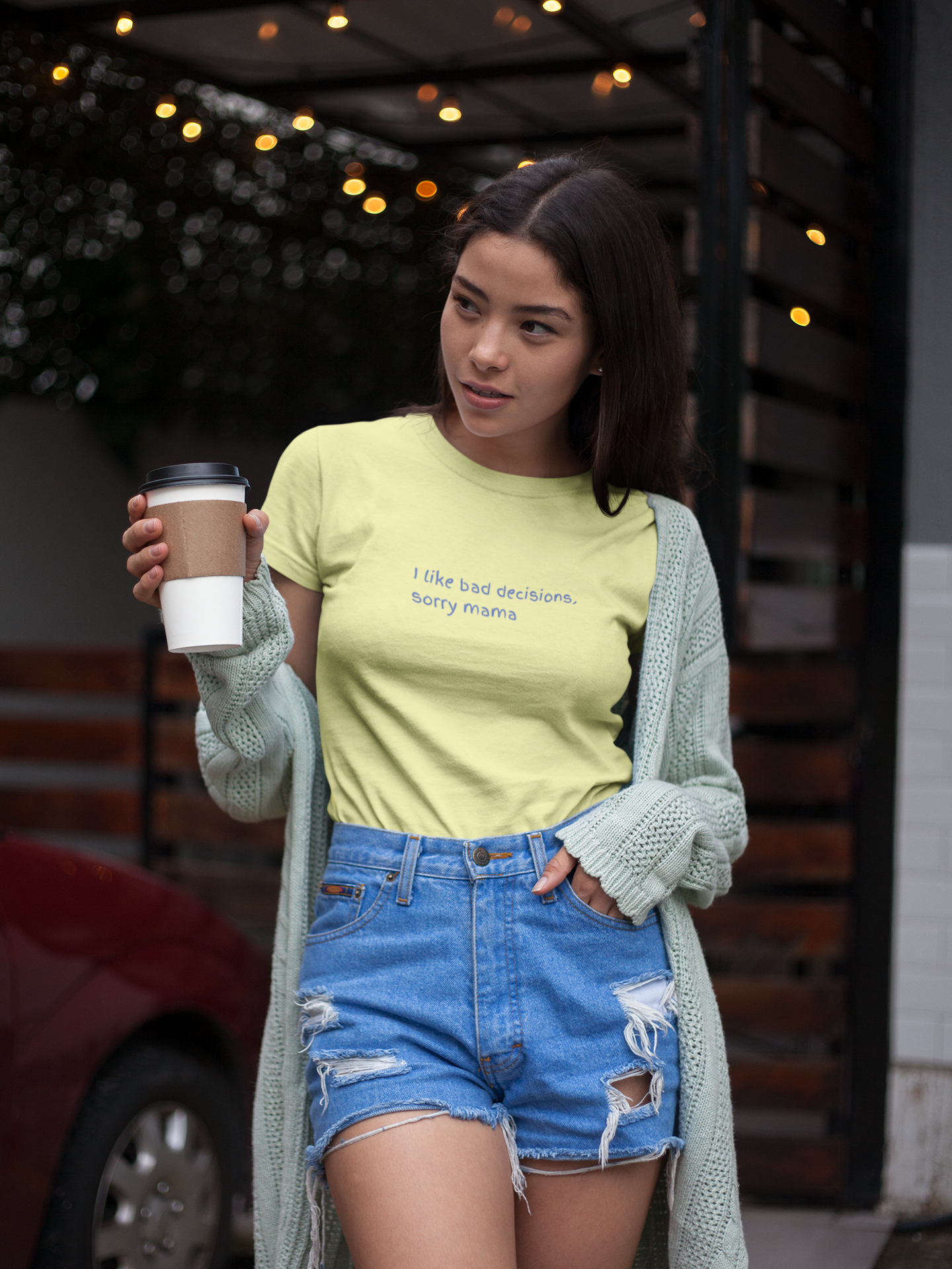 Bad decisions Tee (Cotton, Unisex)