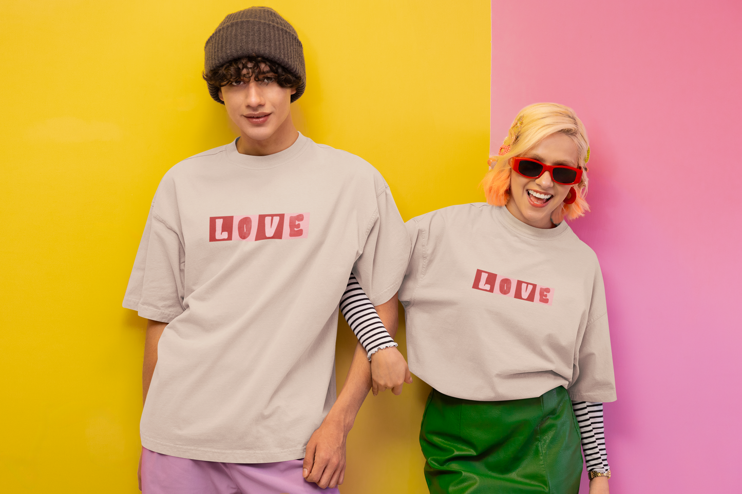 LOVE Oversized Luxe Tee, 240gsm