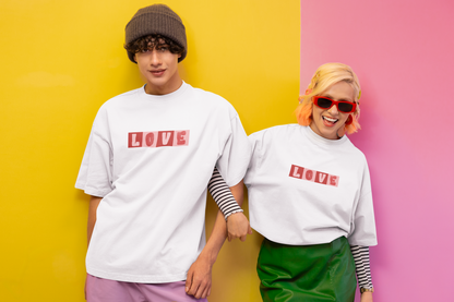 LOVE Oversized Luxe Tee, 240gsm