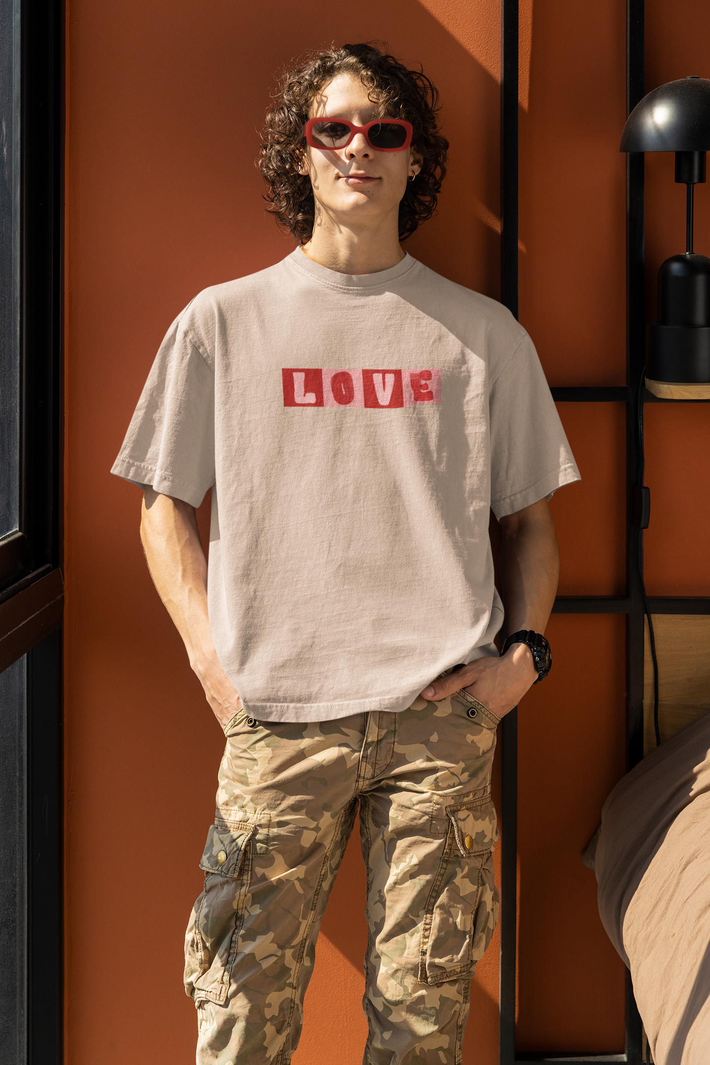 LOVE Oversized Luxe Tee, 240gsm