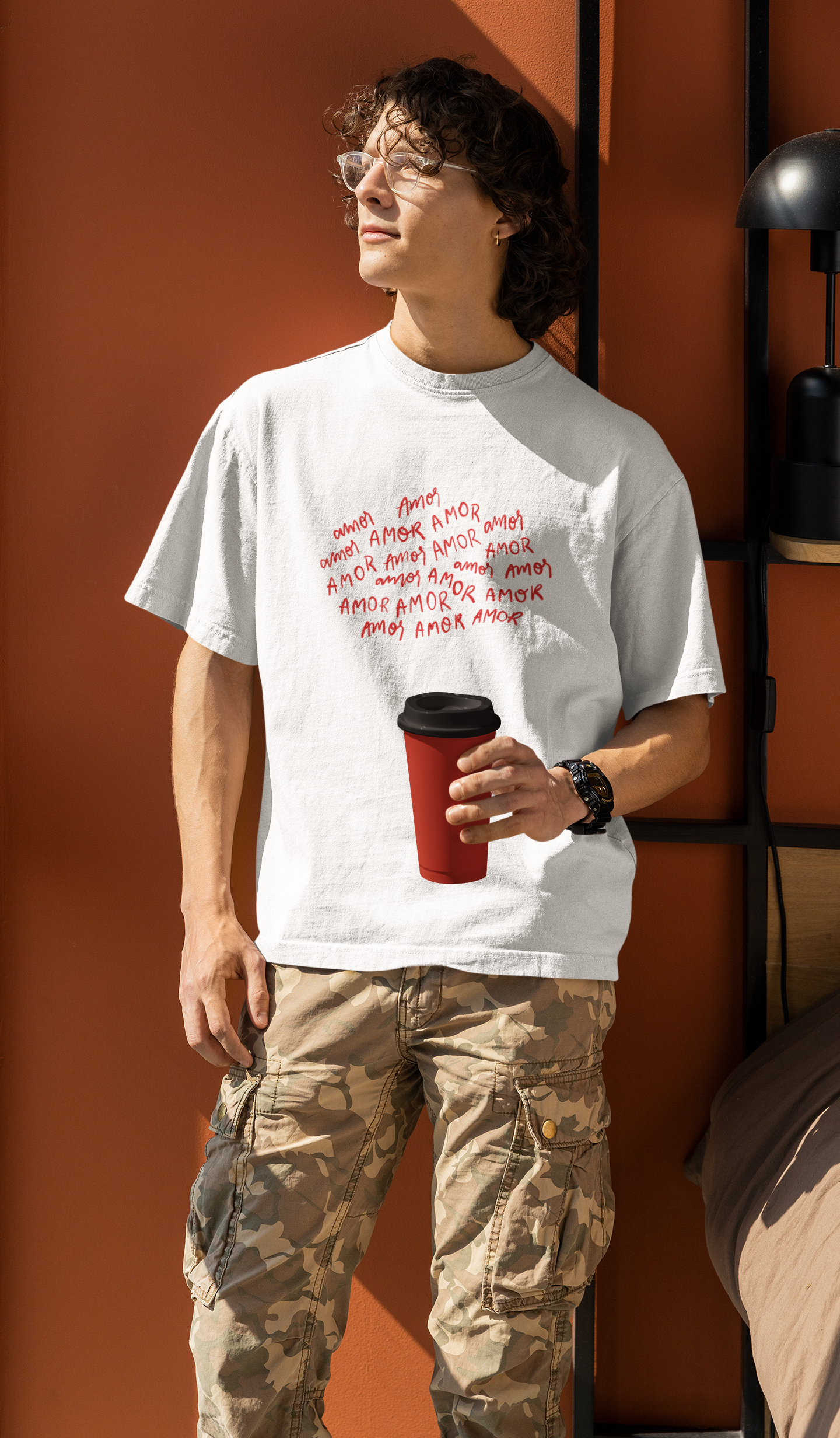 Amor Amor Oversized Luxe Tee, 240gsm