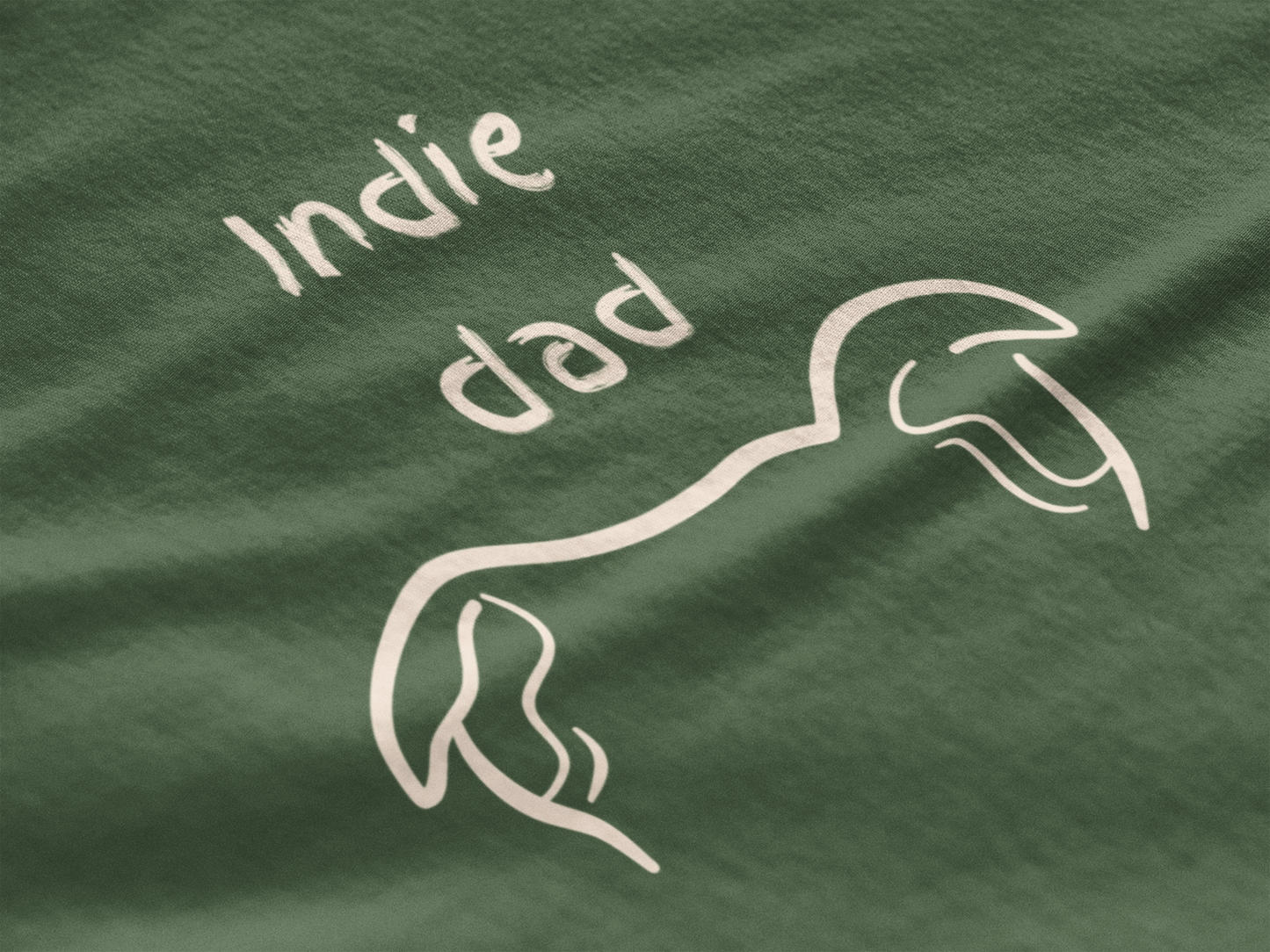 Indie Dad Oversized Luxe Tee (Unisex, Cotton)
