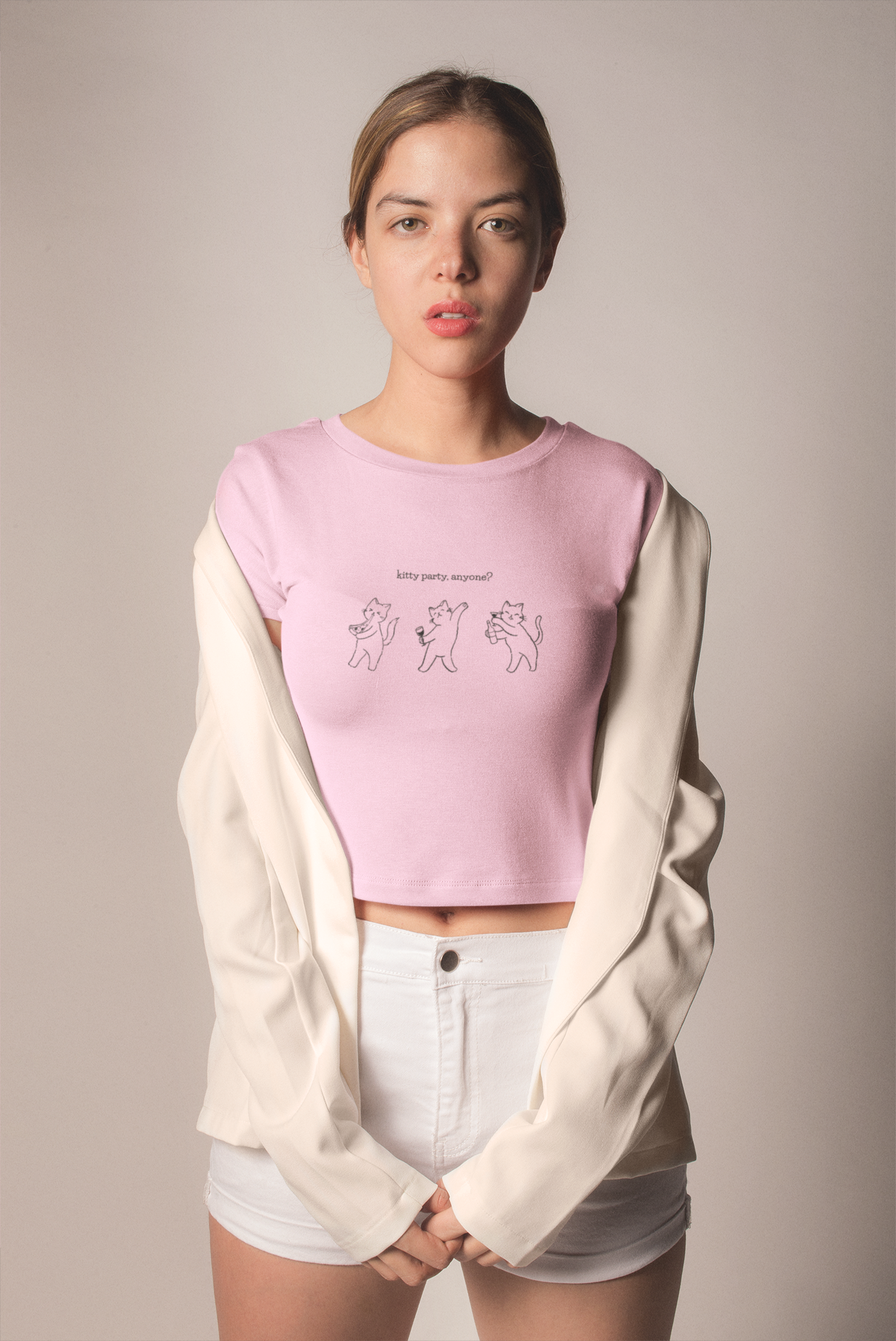 Kitty Party Crop Top