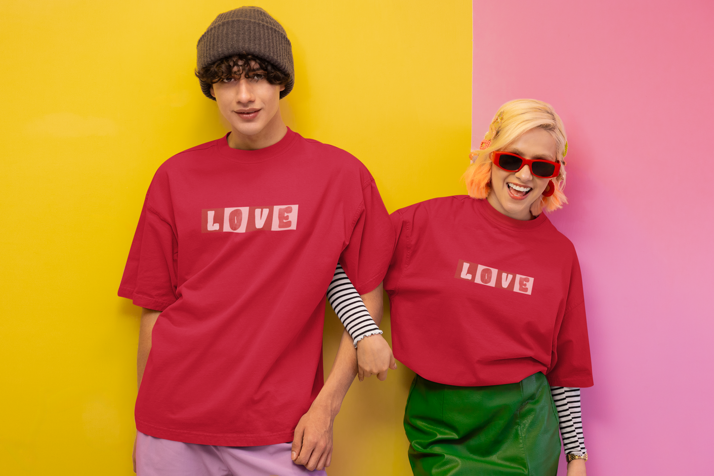 LOVE Oversized Luxe Tee, 240gsm