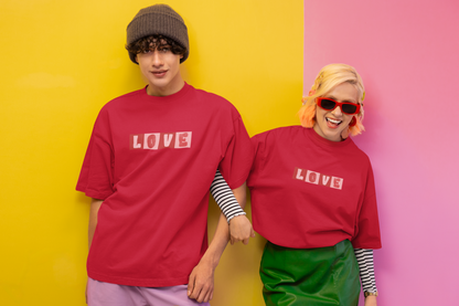 LOVE Oversized Luxe Tee, 240gsm