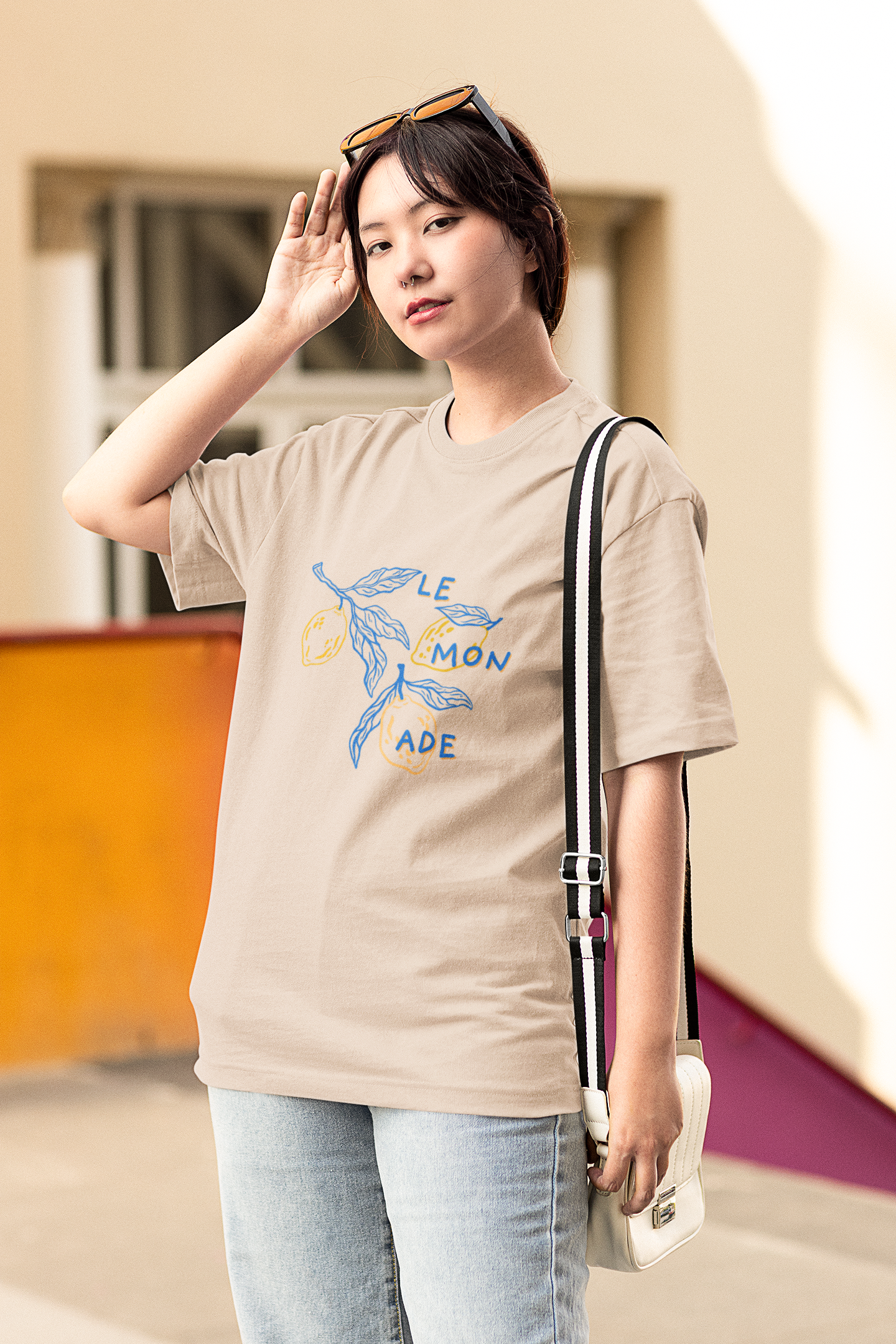Lemonade Oversized Luxe Tee (Cotton, Unisex)