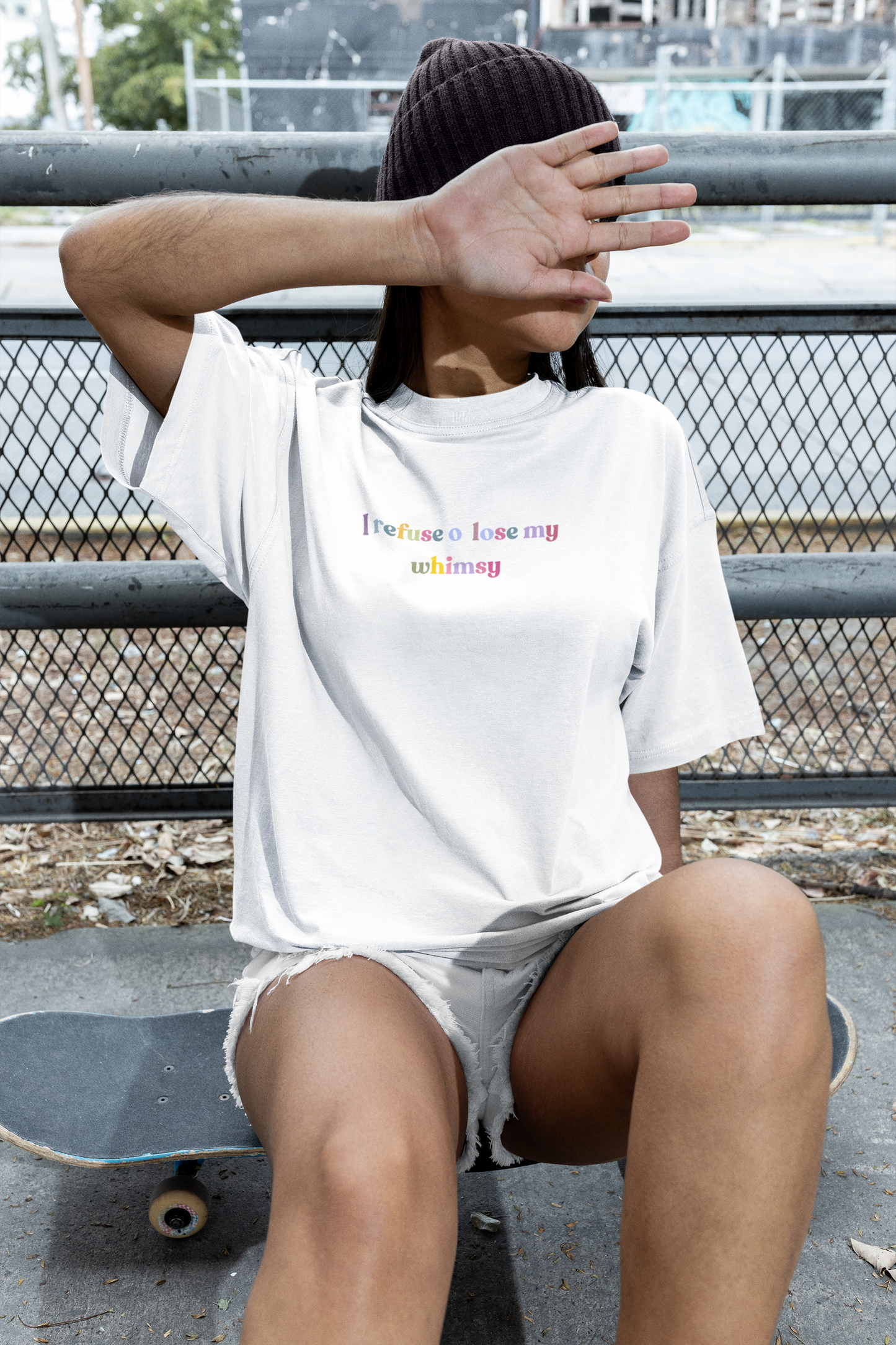 My Whimsy Oversized Luxe Tee (Cotton, Unisex)