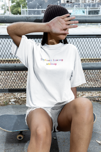 My Whimsy Oversized Luxe Tee (Cotton, Unisex)