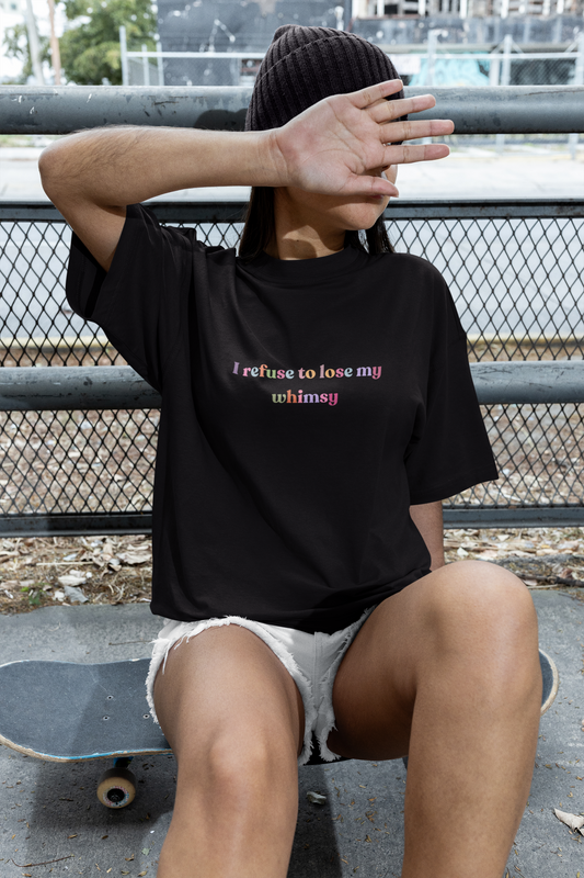 My Whimsy Oversized Luxe Tee (Cotton, Unisex)