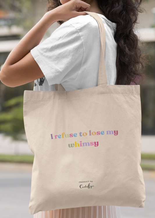 My Whimsy Tote Bag (Cotton Canvas)