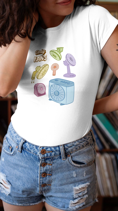 Only Fans Cotton Tee (Cotton, Woman fit)