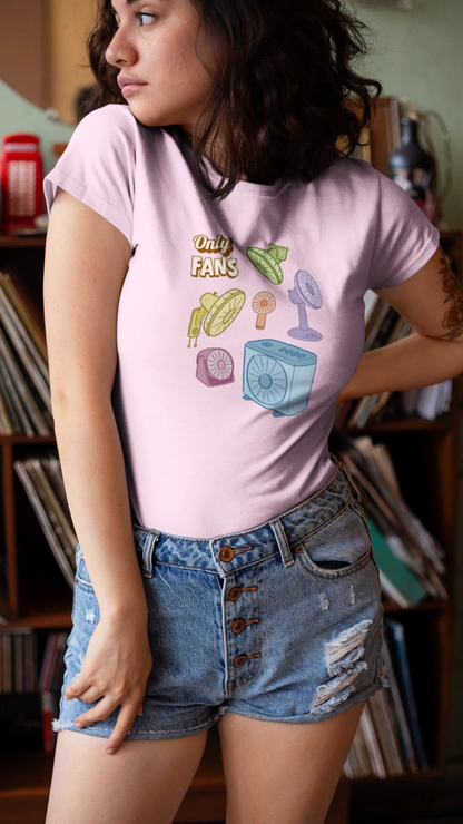 Only Fans Cotton Tee (Cotton, Woman fit)