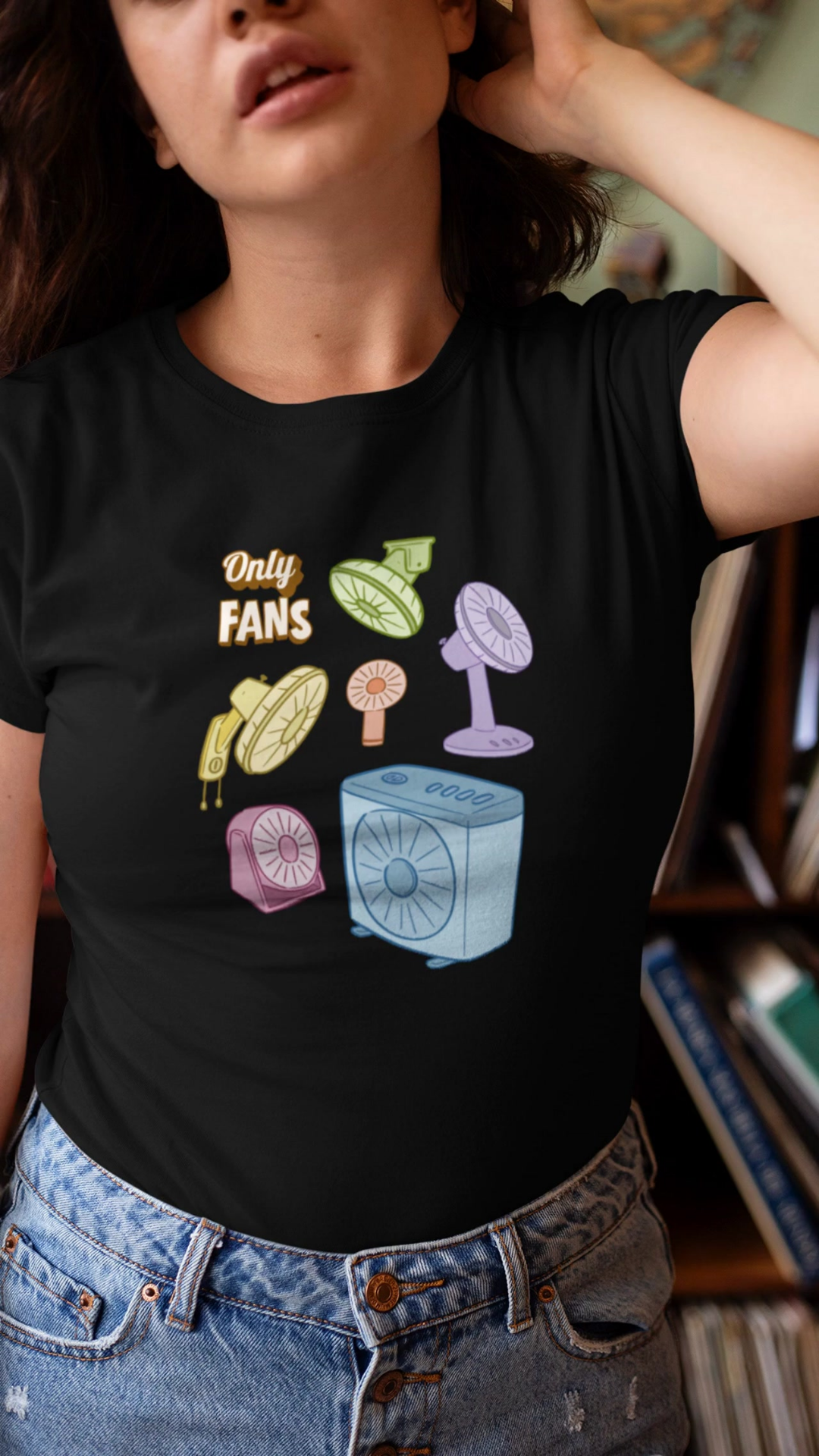 Only Fans Cotton Tee (Cotton, Woman fit)