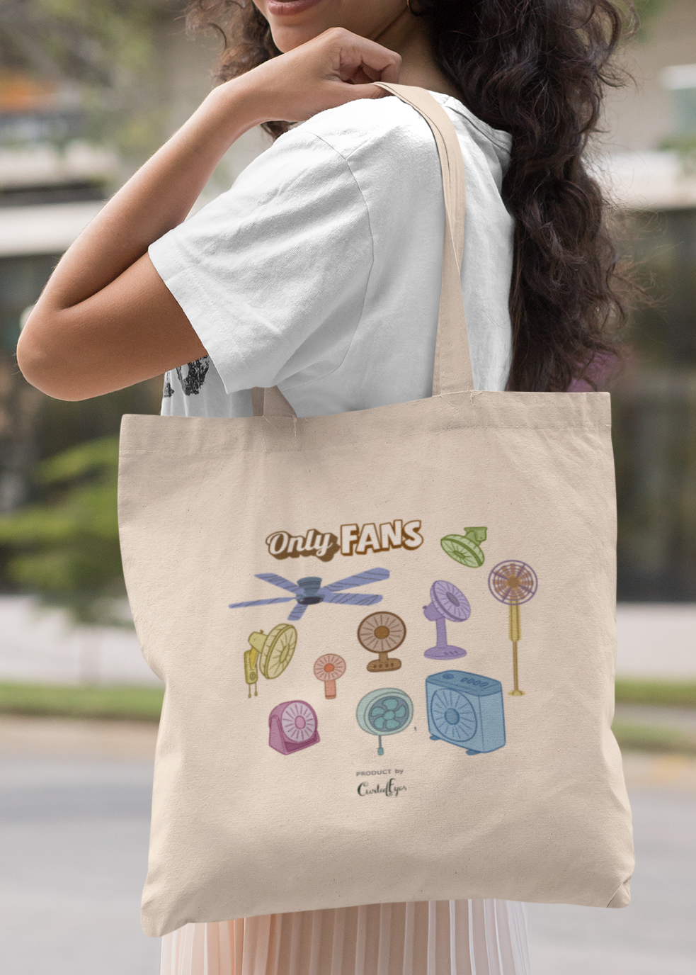 Only Fans Tote Bag (Cotton Canvas)