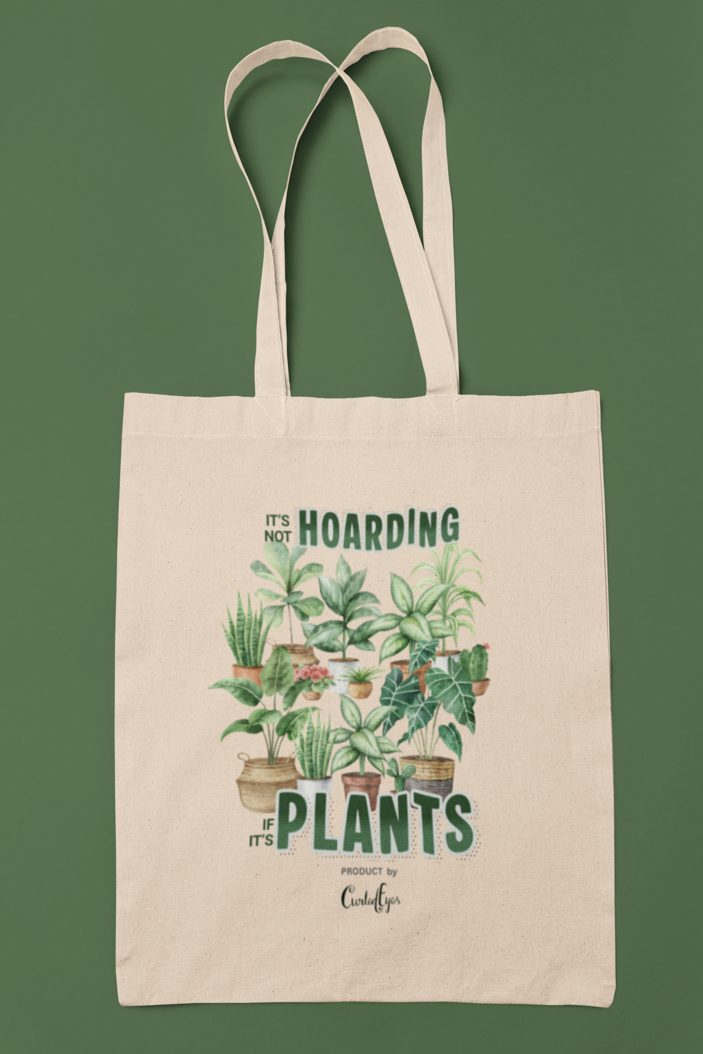 The Readers & Plant Lovers Tote Set (Cotton Canvas)
