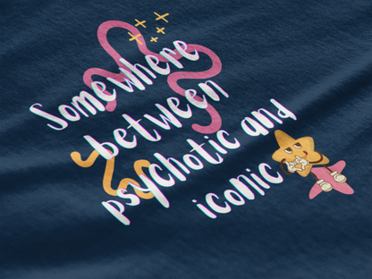 Psychotic but Iconic Crop Top