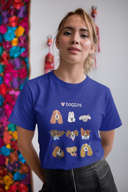 Love Doggos Tee (Unisex fit, Cotton)