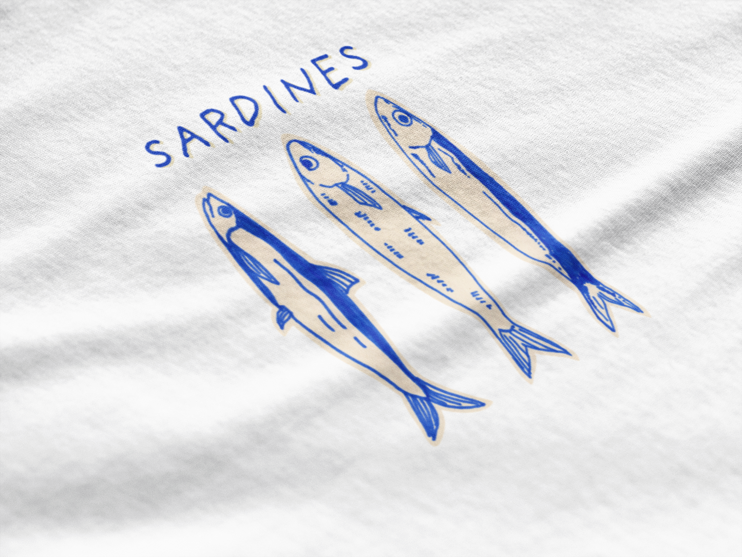 Sardines Cotton Tee (Cotton, Woman fit)