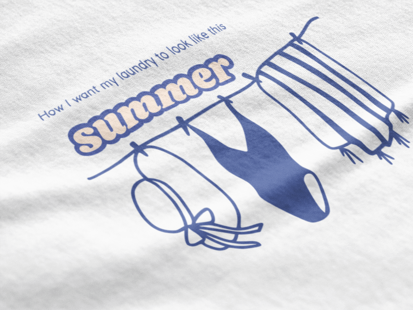 Summer Laundry Oversized Luxe Tee (Cotton, Unisex)
