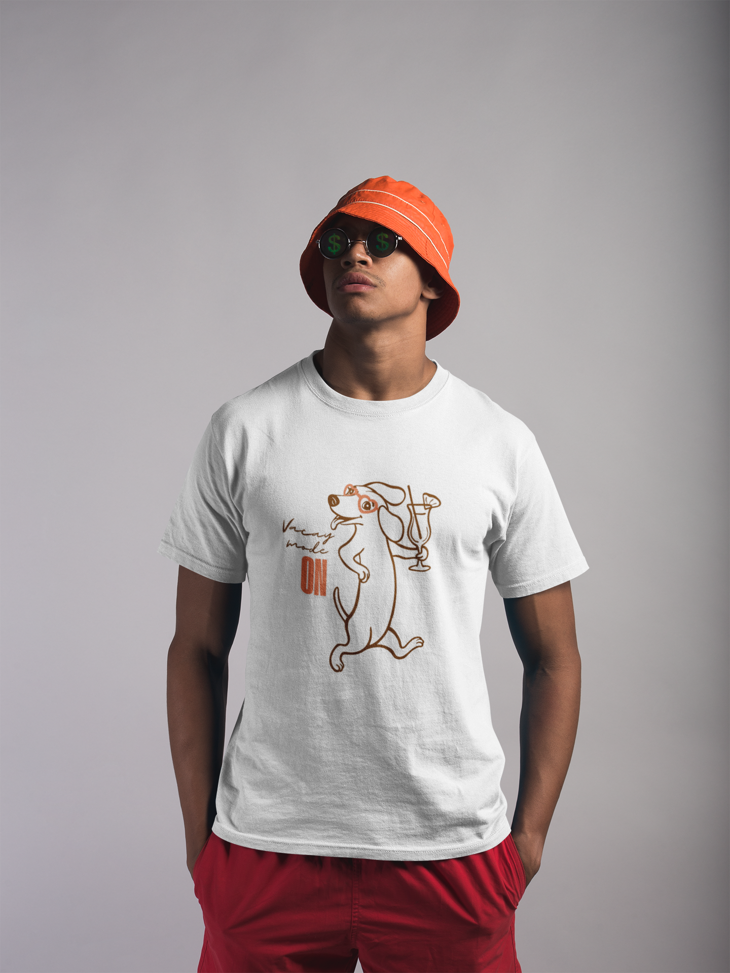 Vacay Mode ON Cotton Tee (Cotton, Unisex)