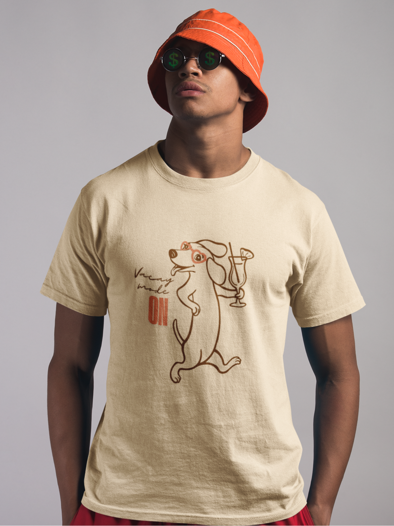 Vacay Mode ON Cotton Tee (Cotton, Unisex)