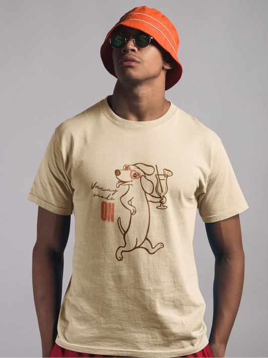 Vacay Mode ON Cotton Tee (Cotton, Unisex)