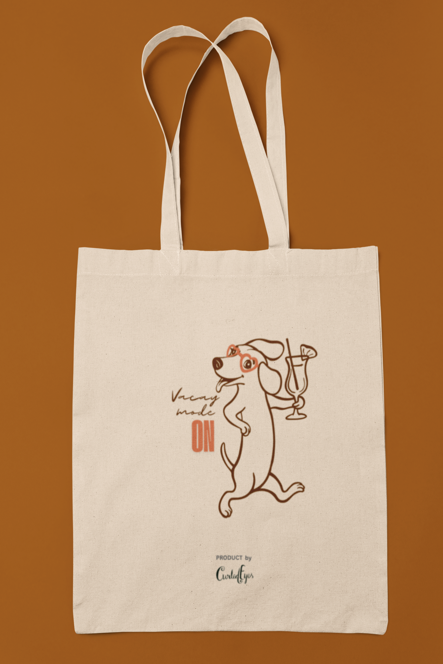 Vacay Mode ON Tote Bag (Cotton Canvas)