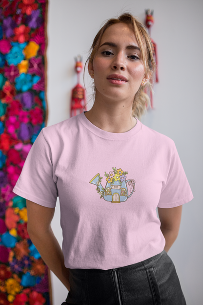 Whimsy Book Store Cotton Tee (Cotton, Unisex)