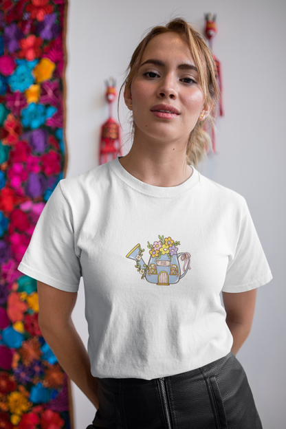 Whimsy Book Store Cotton Tee (Cotton, Unisex)