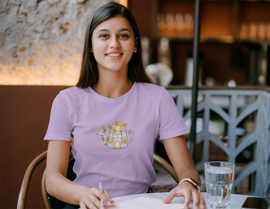 Whimsy Book Store Cotton Tee (Cotton, Woman fit)