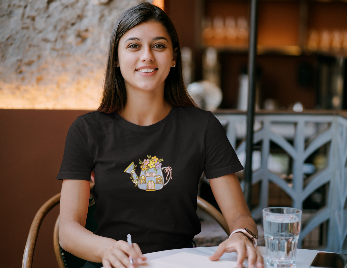 Whimsy Book Store Cotton Tee (Cotton, Woman fit)