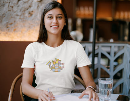 Whimsy Book Store Cotton Tee (Cotton, Woman fit)