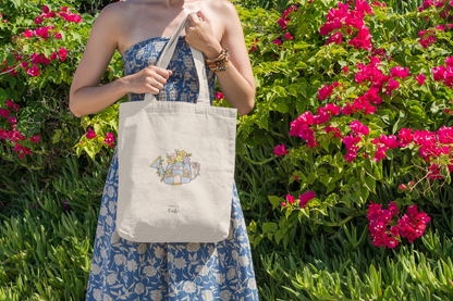 The Readers & Plant Lovers Tote Set (Cotton Canvas)