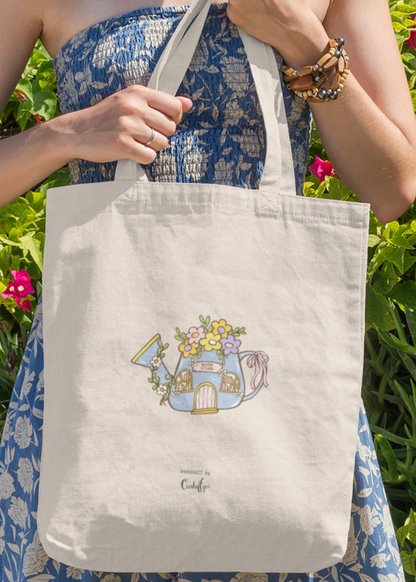 The Readers & Plant Lovers Tote Set (Cotton Canvas)