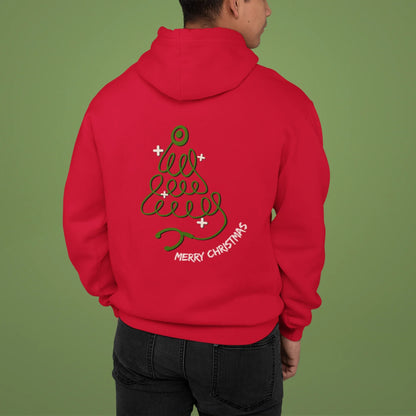 Doctor Christmas Tree Hoodie (Unisex, Cotton) - curledeyes