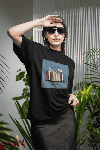 Booked for the Weekend : Oversized Luxe Tee (unisex)