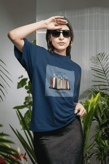 Booked for the Weekend : Oversized Luxe Tee (unisex)