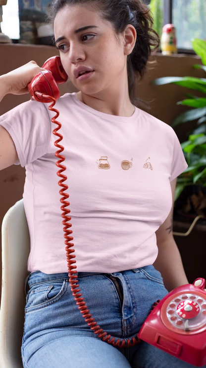 Brewing Breakfast Tee (Woman fit, Cotton)