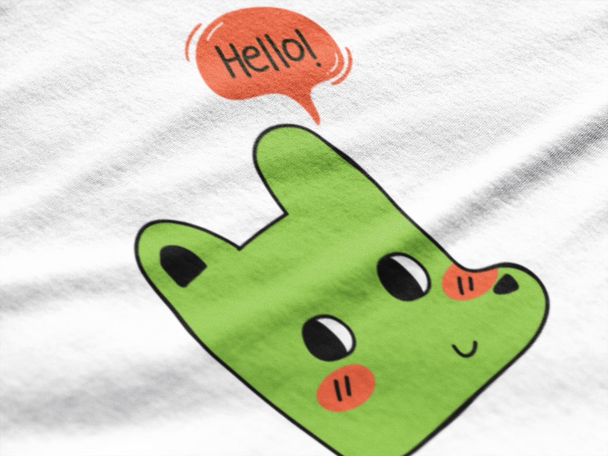 Hello Dog Hoodie (Unisex, Cotton)