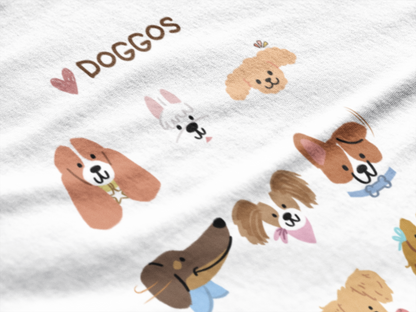 Love Doggos Tee (Unisex fit, Cotton)