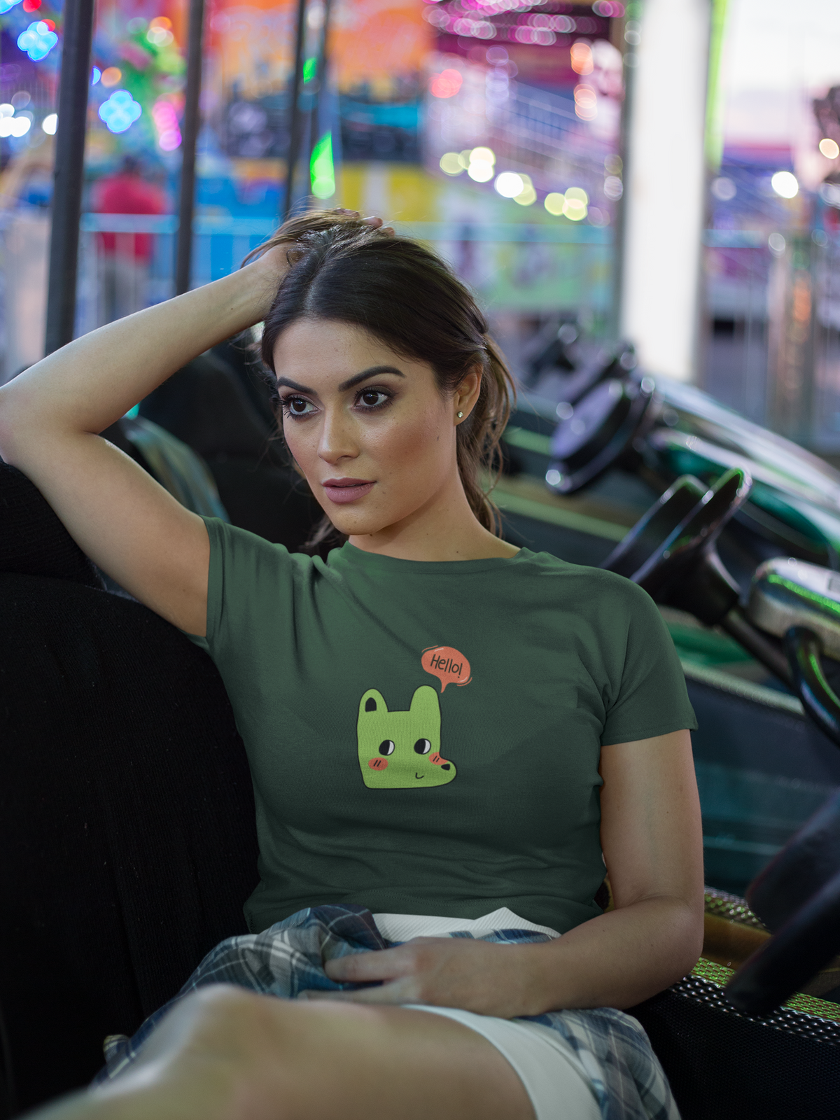 Hello Dog Crop Top