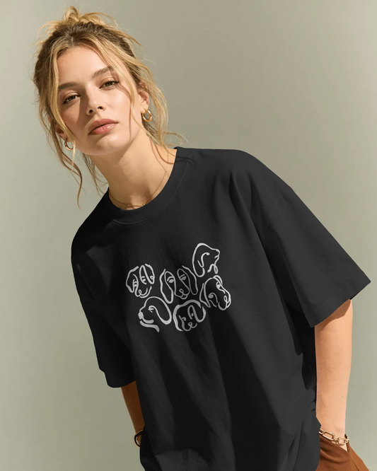Doggos Tee (Unisex-Oversized, Cotton)