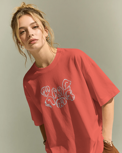 Doggos Tee (Unisex-Oversized, Cotton)