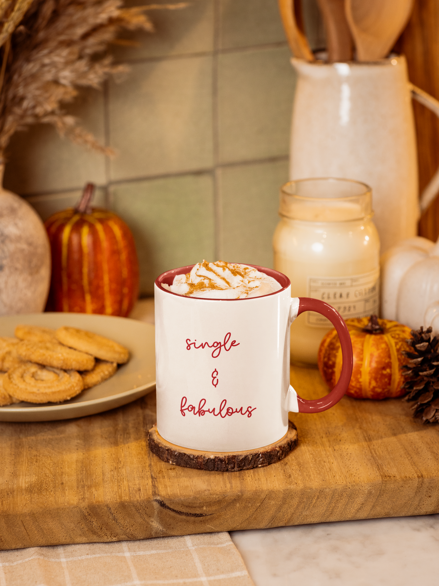 Single & Fabulous Mug (Ceramic, 300ml)