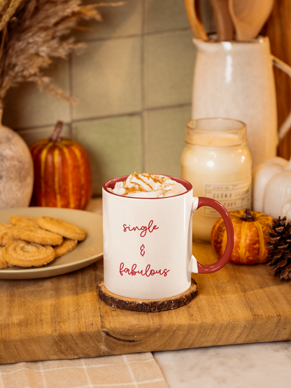 Single & Fabulous Mug (Ceramic, 300ml)