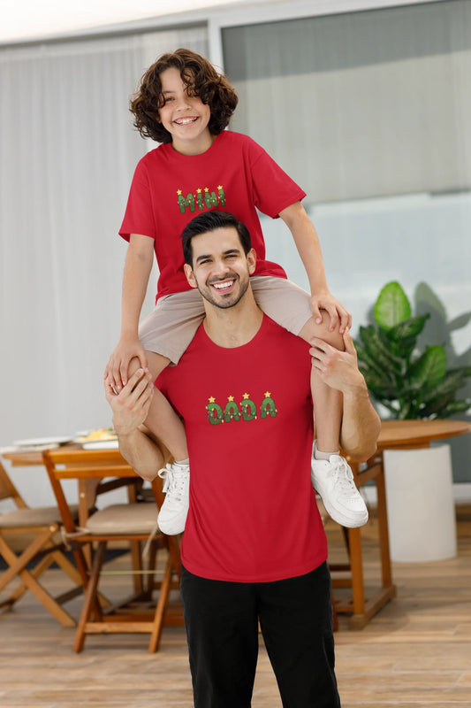 Mama & Kid and Dada & Kid Christmas (Cotton) - curledeyes