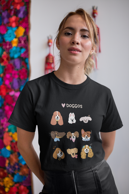 Love Doggos Tee (Unisex fit, Cotton)